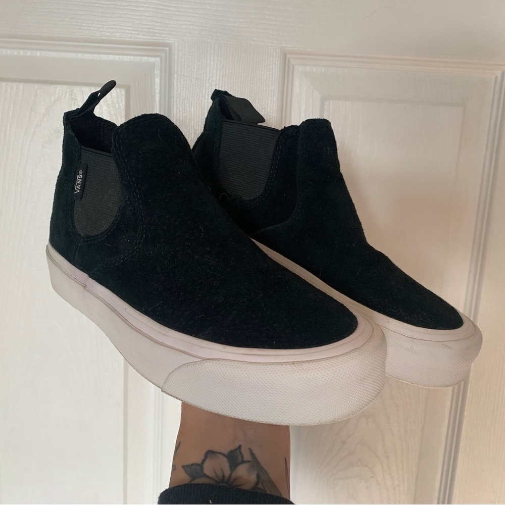 Vans Asher Mid Rise Slip On Shoes